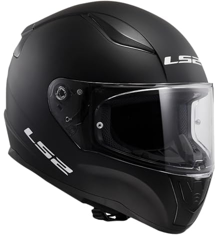 LS2, Integralhelme motorrad RAPID II solid mat black, XXXL