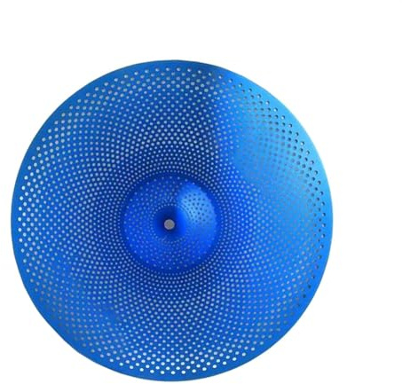 Platillo Silencioso Azul Platillo Crash De 18 '' Platillos De Bajo Volumen Platillos Silenciosos Para Batería De Jazz Juego de Platillos