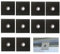 SIGANDG Confezione da 10 Occhielli Universali per Binario di Fissaggio al Tetto 5/6 mm – 7/8 mm, Gancio per Tenda da Sole, per Tenda da Sole, Camper, Tenda, Roulotte, Campeggio(Nero)