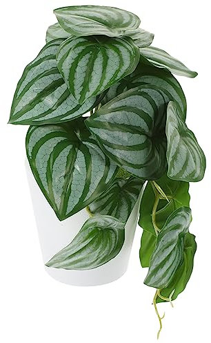 Yardenfun Künstliche Pflanze Im Topf Künstliche Topfpflanze Kleine Pflanzendekoration Künstlicher Bonsai Für Büro Und Zuhause Realistische Kunstpflanze Aus Seidenstoff Und Kunststoff