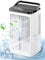 Air Cooler,GAIBIJA 4 in 1 Air Conditioner,1000ml Mini Evaporative Cooler, 90° Oscillating Portable Mobile Air Conditioner with Night Light and Timer for Home & Office