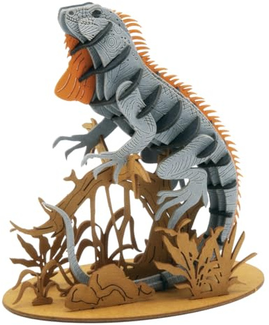 Fridolin 11744 3D Paper Model - Lizard