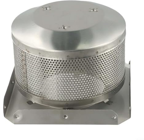 ZYNCUE Écran émetteur de brûleur de chauffage et base, base de rechange en acier inoxydable pour chauffage pyramidal, pièces chauffantes pour terrasse, tube en verre (10 cm)