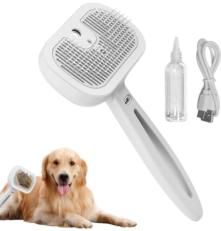 -Dampfbürste Multifunktionaler Dampf-Kamm Für Hunde Und Katzen Mit