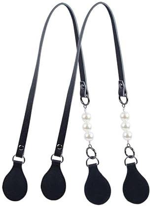 WanMing Silber Aluminium Superfiber Griffe Griff Leder Kette Griff Für Obag O Tasche Handtasche