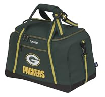 travelite NFL Reisetasche Green Bay Packers Größe M, 47 Liter | leichte Sporttasche mit Schuhfach, Rucksackfunktion und Aufsteckfunktion, 34 x 49 x 24 cm, 0,7 kg, ultraleicht