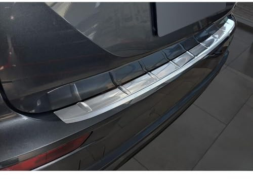 Avisa Edelstahl Heckstoßstangenschutz passgenau | kompatibel mit Mitsubishi Outlander IV Facelift 2025- - Silber