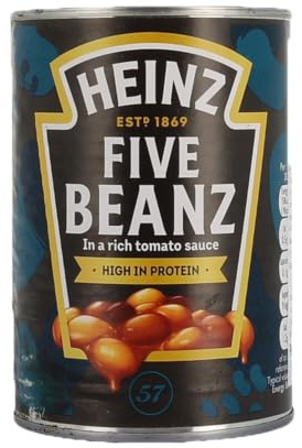 Heinz Five Mixed Tinned Baked Beans 415g