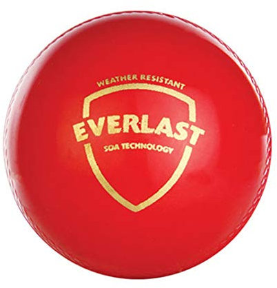 SG Everlast Cricketball, Leder, Rot, Standardgröße
