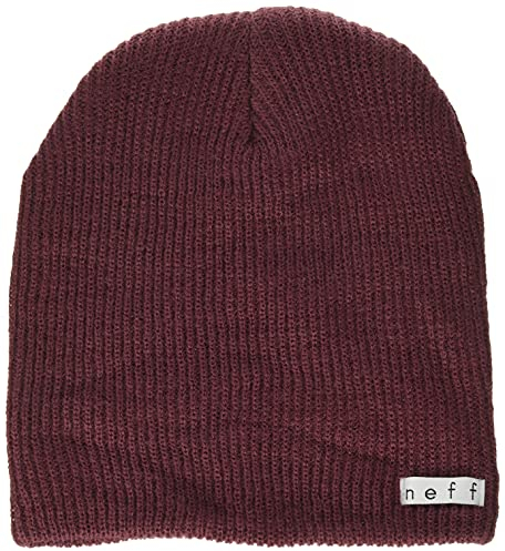 Neff Herren Daily, Warm, Slouchy, Soft Headwear Beanie-Mtze, Port, Einheitsgröße