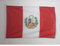 AZ FLAG Bootflagge Peru - 45x30 cm - Peruanische Bootsfahne 30 x 45 Cm Marine Flaggen - Flaggen