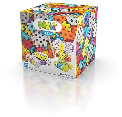 MELI- Basic Constructor 200pcs Juegos de construcción, Color (Multicolor) (50035)