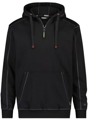 DASSY® Indy Kapuzensweatshirt - Größe 4XL - SCHWARZ