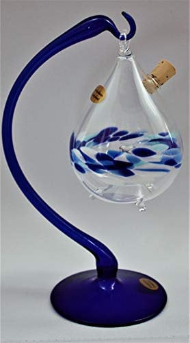 Obstfliegenfalle mit Ständer (Falle: blau-weiß/Ständer:blau)