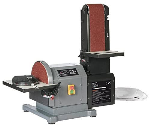 Levigatrice a nastro/disco 10,2 x 20,3 cm, 500 W, utensili da banco, 1 pezzo