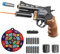 Pistolet Jouet Enfant, Revolver Jouet Flechette Mousse, Pistolet Jouets Revolver pour Garçons de Plus de 7 Ans, Modèles de Jouets Pistolet éducatifs