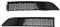 Front Grill Mesh for Tesla Model Y 2020-2023 2pcs Bright Black Car Front Bumper Vent Grilles Replacement