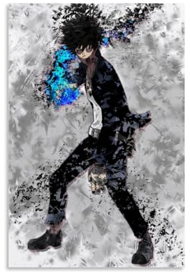 EKoKim Anime Dabi Poster, dekoratives Gemälde, Leinwand, Wandposter und Kunstdruck, modernes Familienschlafzimmer-Dekor-Poster, 20 x 30 cm