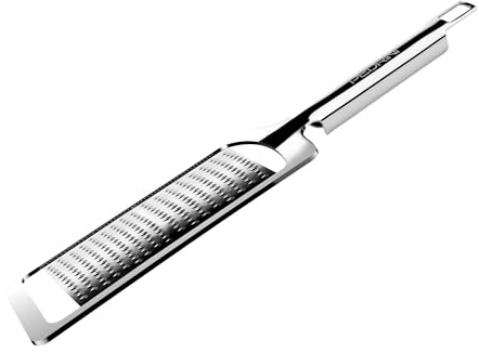 Pedrini grattugia taglio medio in acciaio inox, finitura a specchio