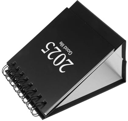 BCOATH Schreibtischkalender Notizblock Monatlicher Desktop-kalender Für 2024–2025 Bürozubehör