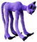 Kouipoie Smiling Plüschtiere Süße Cat und Dog Kuscheltiere für Kinder und Erwachsene, Perfekte Spielzeug Geschenke für Kinder Jungen ab 5 6 7 8 9+ Jungen und Mädchen, (Purple Cat)