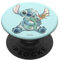 Disney Lilo & Stitch Cute Happy Stitch Scrump Sketch Logo PopSockets mit austauschbarem PopGrip