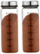 2 saleros y pimenteros grandes con orificios de vertido ajustables Salero con tapa sellada de acero inoxidable Salero grande para sal de mesa Salero de pimienta blanco y negro Salero grande Batido de