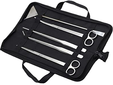 YARNOW 5St Algen reinigen Sand abkratzen Vakuum kleben Aquarium Aquarienfilter Abs Netz Wasserpflanzen Pinzette Aquarienschaber Werkzeug zur Pflege von Aquarienpflanzen