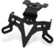 WingFly Kennzeichenhalter Motorrad, LED-Licht Motorrad Kennzeichenhalter, Einstellbarer Winkel kennzeichenhalterung, Universal Nummernschildhalter, für Yamaha MT-07 MT07 FZ-07