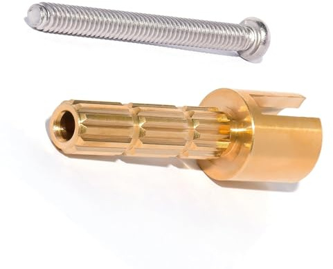 General Adapter Stem Extension Adapter Strong Brass Shower Handle Extender 970~0770 Replacement for Devices Use Metal Valves Stem for Bathroom Fixtures