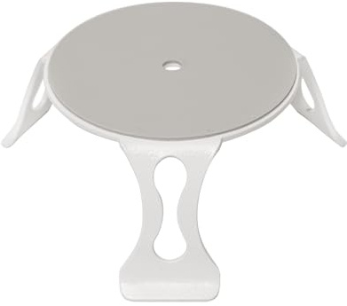 Whuppeds Desktop Stand Compatible with Echo Studio 2025/Echo Dot Max | Compatible with Homepod mini/home mini/nest mini,Premium Metal Riser Mount for Smart Speaker Modern Décor Design,White