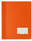 Durable 268009 Hunke & Jochheim Schnellhefter DURALUX, transluzente Folie, für A4 Überbreit, 280x332mm, orange