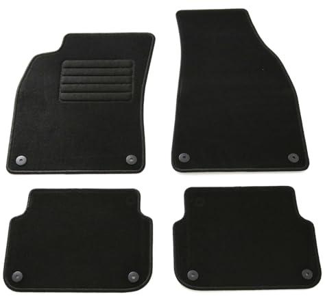 AD Tuning HG10961 Fußmatten Set (4-teilig) Autoteppiche mit 100% Passform