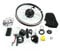 20 Inch Electric Bike Conversion Kit | 36V 250W LED Electric Bicycle Hub Motor PAS Electric Bike Front Wheel Conversion Kit Motor E-bike Conversion Kit
