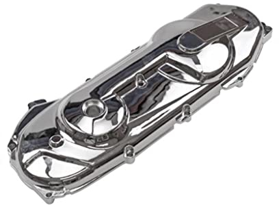 Variodeckel Chrom passend für Yamaha Aerox, MBK Nitro 50 – Minarelli Motor, Variomatik Motor Deckel, 50ccm