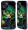 Head Case Designs Offizielle Rose Khan Grüne Zeit Drachen Hybride Handyhülle Hülle Huelle kompatibel mit Apple iPhone 15