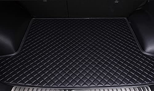 QTIPY Auto Kofferraummatten Auto Kofferraummatte Liner Pad Cargo Pad Teppich Für Für Equinox 2018 2019 2020 Für Holden Leder Kofferraummatte Heckauskleidung(Color:Alles schwarz)