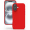 YATWIN Silicone Case for iPhone 16 Plus, Soft-Touch, Shockproof, DustProof, Antiskid Full Body Armour Phone Cover for Apple iPhone 16 Plus - Red