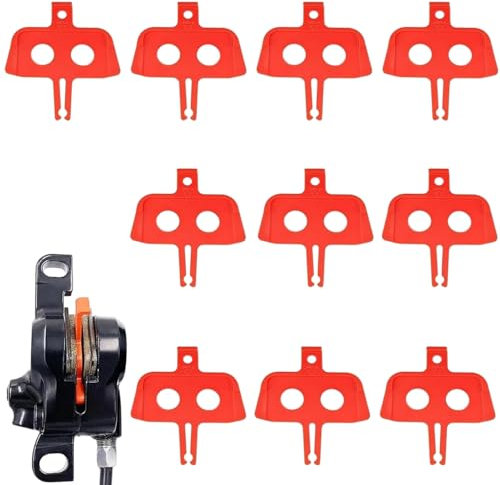 10PCS Bike Disc Brake Spacer, Bicycle Disc Brake Disc,Road Bike Hydraulic Calipers Pads, Disc Brake Pads Plastic,Hydraulic Disc Brake Pads, Mountain Bike Oil Pressure Disc Protector,Bike Accessories