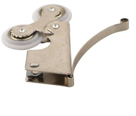 Rouleau de porte coulissante robuste avec double roulettes pour une durabilité accrue (type A)