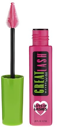 Maybelline New York Lots of Lashes Washable Mascara, 142 Brownish Black, 0.43 Fluid Ounce by Maybelline