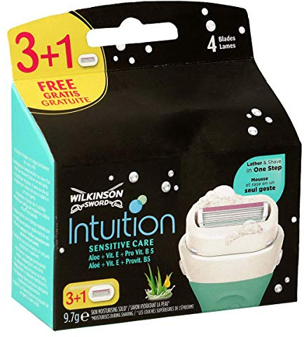 Wilkinson Intuition Sensiive Care Rasierklingen 4 Stück