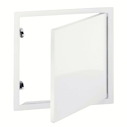 Placoplatre T119250 Trappe de visite en acier laqué, 200x200, PLACO-Blanc, 200x200mm