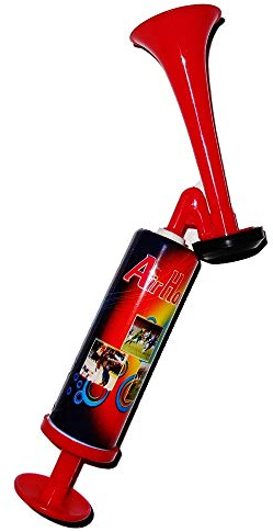 BENSON Druckluftfanfare Fanfare Hupe Tröte Druckluftpumpe Stadion Air Horn