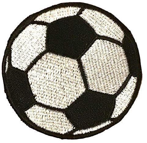 Smartbadge® Small Football Sew On/Iron On Embroidered Patch Badge (A)