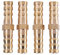 Conector de manguera de latón, 2 piezas 4 piezas (opcional) Reductor de cola 8-8 mm, 8-10 mm, 8-12 mm (opcional) Conector de enchufe reductor(8-8mm)