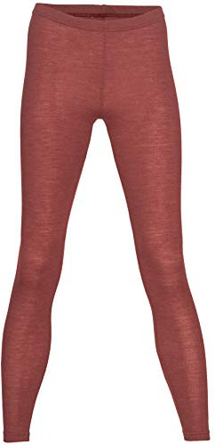 Engel Natur, Damen Leggings, Wolle Seide, Gr. 34-48 (46-48, Kupfer)