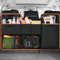 URAQT Kofferraum Organizer Auto,100x45 cm Großem Auto Aufbewahrungstasche Kofferraumtasche Auto Wasserdichten Taschen Autositz Organizer mit 6 Taschenverstellbarem Riemen und 3 Befestigungsriemen