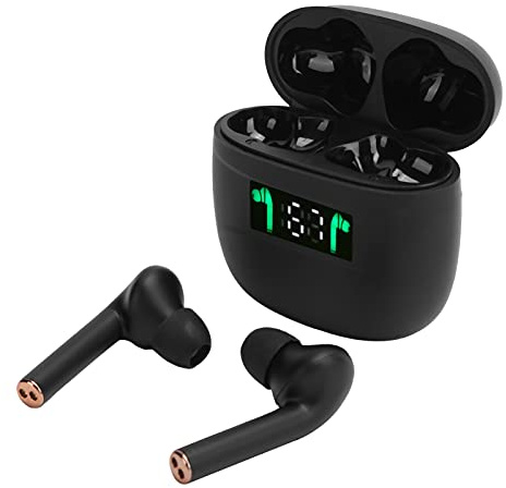 CCYLEZ J3 Pro Headset,Touch Control Wireless Kopfhörer mit LED Display Ladebox,Bluetooth Ohrhörer mit Automatischer Kopplung für Sportmusik zu Hause,für Modische Menschen