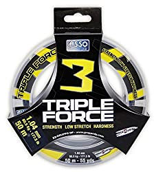 ASSO TRIPLE FORCE - 1.17 mm, 50 m, bobina, GREY